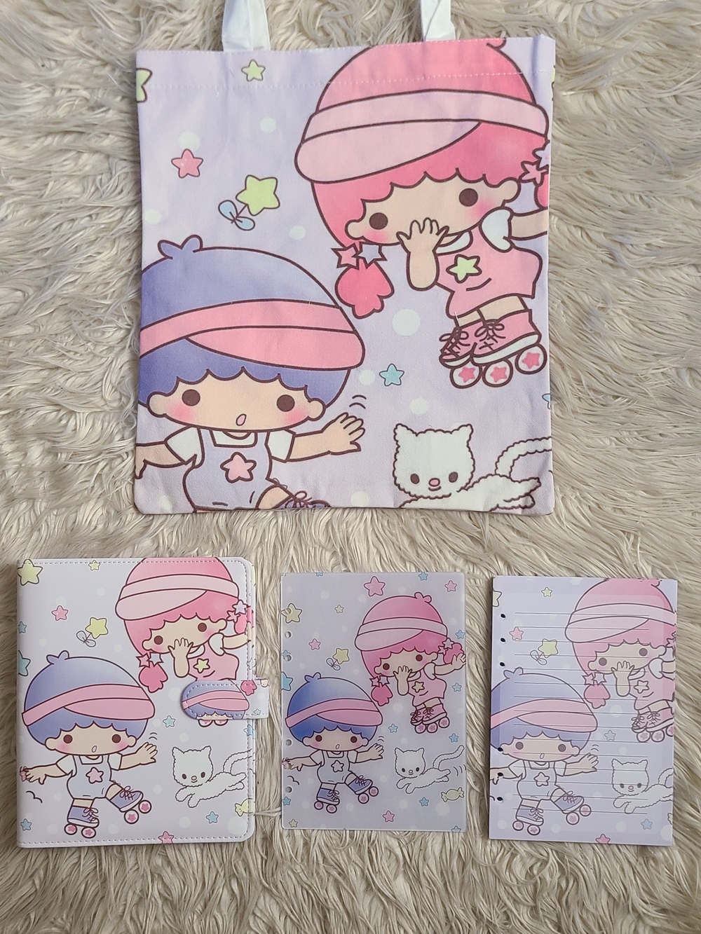 Little Twin Stars A5 Planner Binder Set